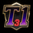 排名第三的T1战队Logo